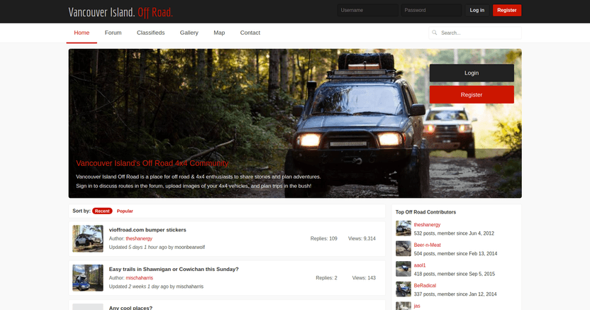 Vancouver Island Off Road